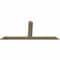 Ekena Millwork Portland Rough Sawn Timber Gable Bracket, Douglas Fir, 84"W x 35"H x 2"D x 6"F, 10/12 Pitch GBW084X35X0206POR00RDF - alternate 2